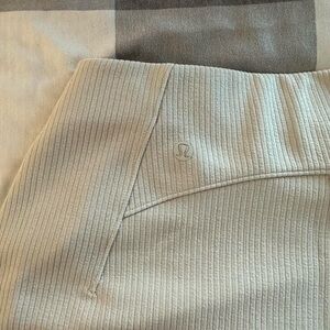 Lululemon Softstreme Ribbed High Rise Shorts